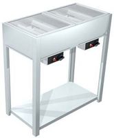 Showroom, BBQ ONE-Q modular double module en inox 304