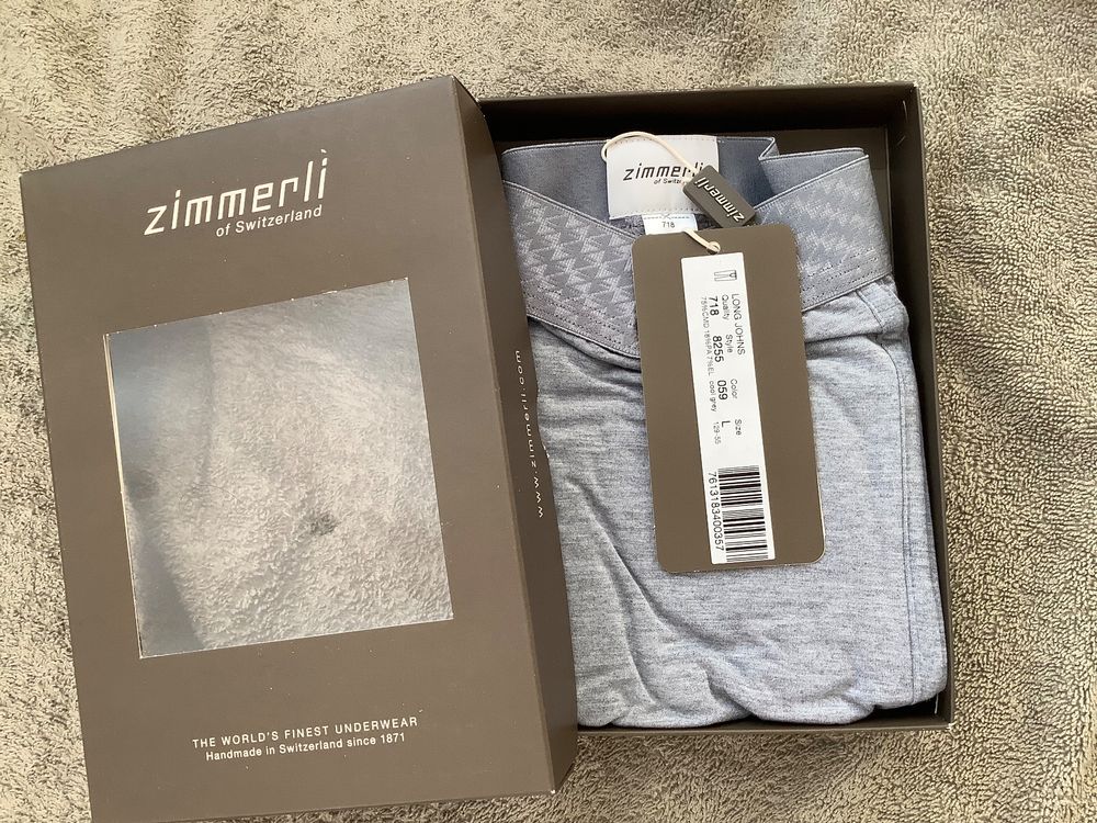 Zimmerli Lange Unterhose Pureness | Modal Stoff Aus Schweiz | Herren Unterwäsche