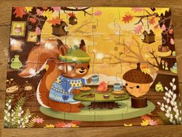 Puzzle Einhörnchen