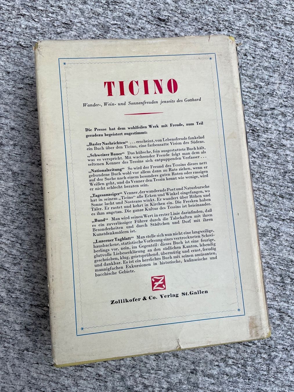 Libri: Ticino Vintage book buch – Usato da Chiasso venduto da Carrara-Modellismo 1