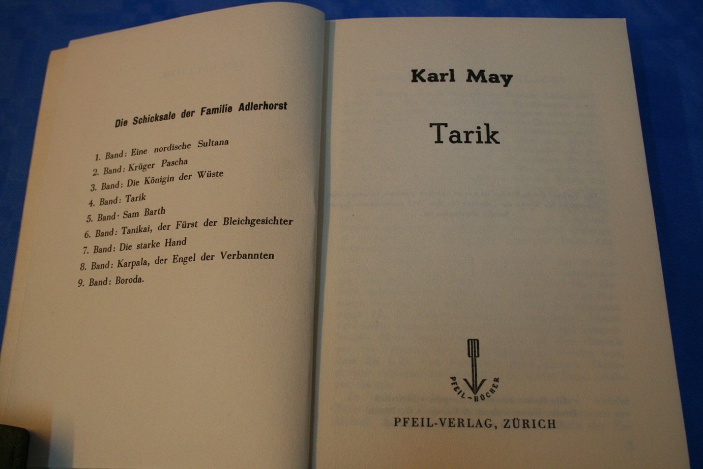 Libri: Karl May "Tarik" – Usato da Wettingen venduto da zibi137 1