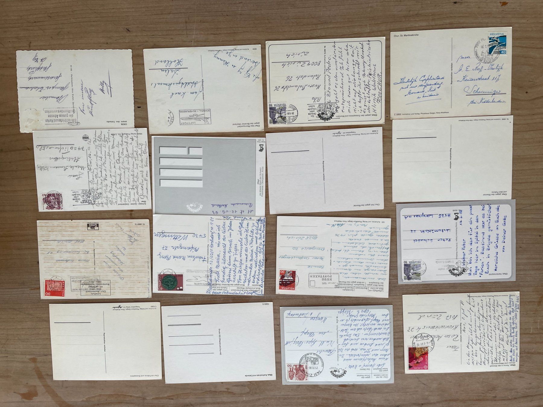 Cartoline postali: AK GR 16 Ansichtskarten von Chur – Usato da Thal venduto da Danny82 1