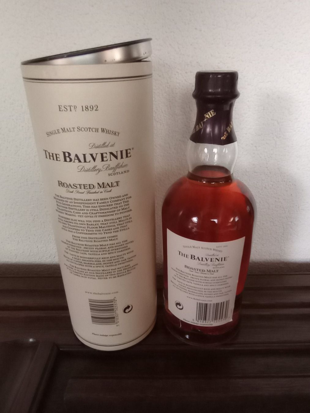 Balvenie Bevande alcoliche: Balvenie Roasted Malt 14 Years – Nuovo e nell'imballaggio originale da Spiez venduto da egonolsen 2