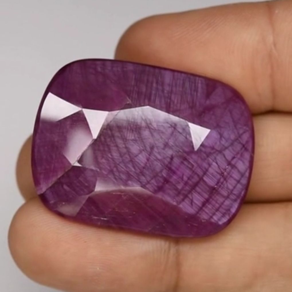 Pietre preziose: Rubin Ruby 98.33 Karat Madagaskar UNBEHANDELT , Zertifikat – Nuovo e nell'imballaggio originale da Zell LU venduto da Swiss_Siam_Gem 1