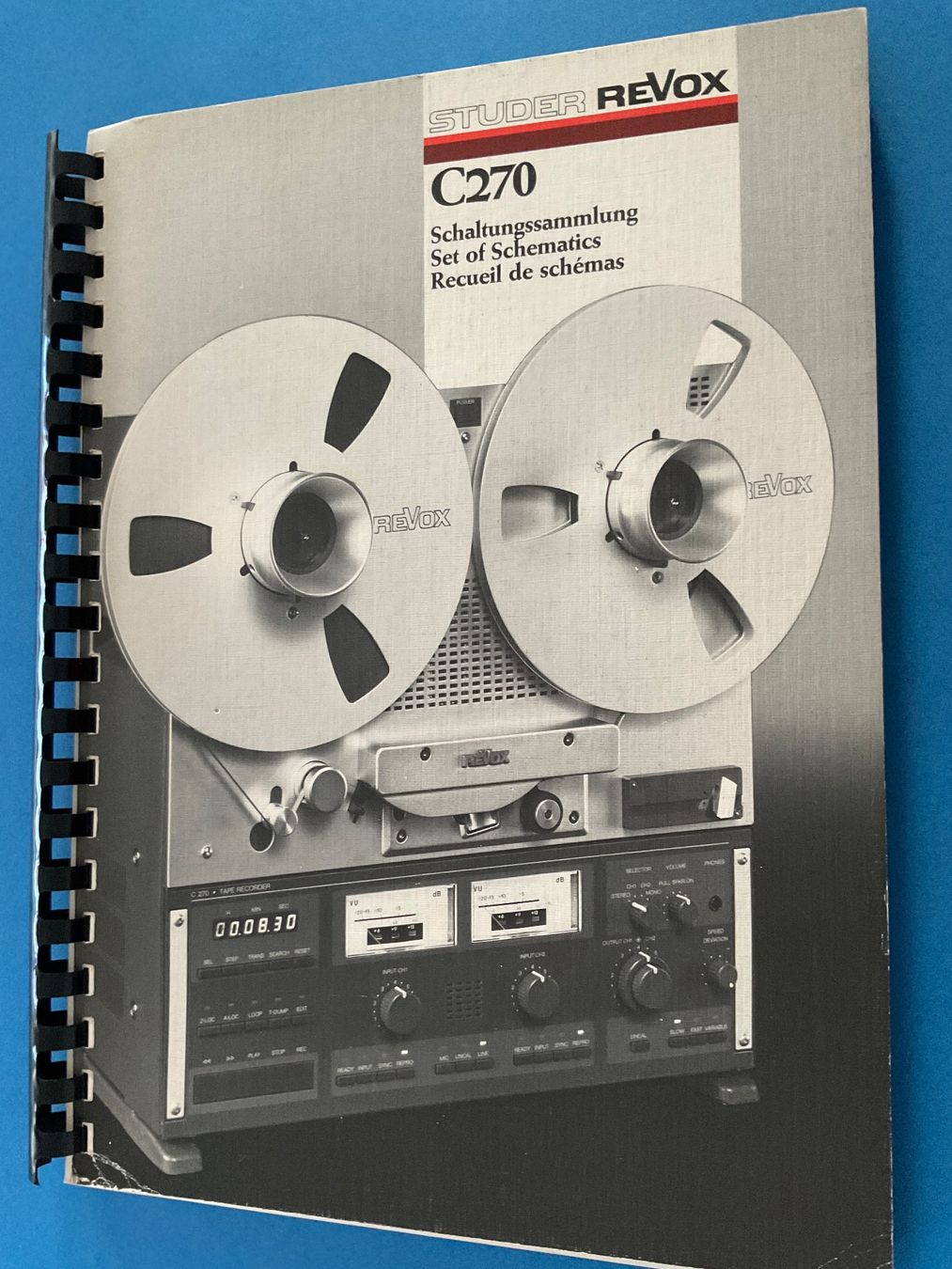 Revox Bandmaschinen: ReVox C 270 Schaltungssammlung – Gebraucht aus Langenthal von RronJora