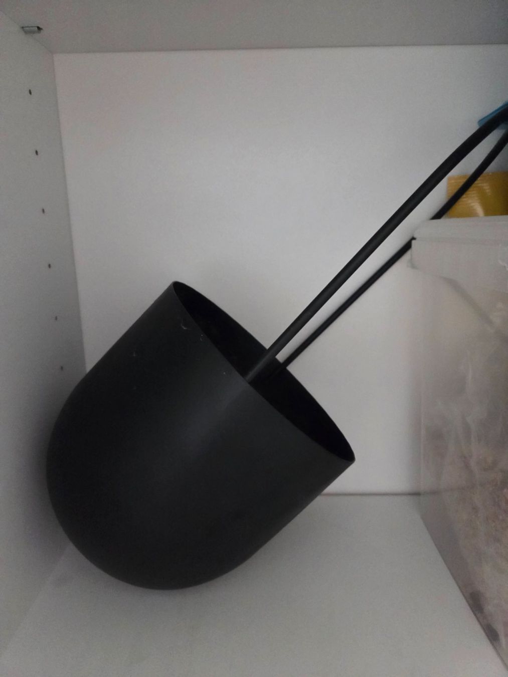 Vasi per fiori: Blumenampel metall schwarz – Usato da Luzern venduto da PCP_666