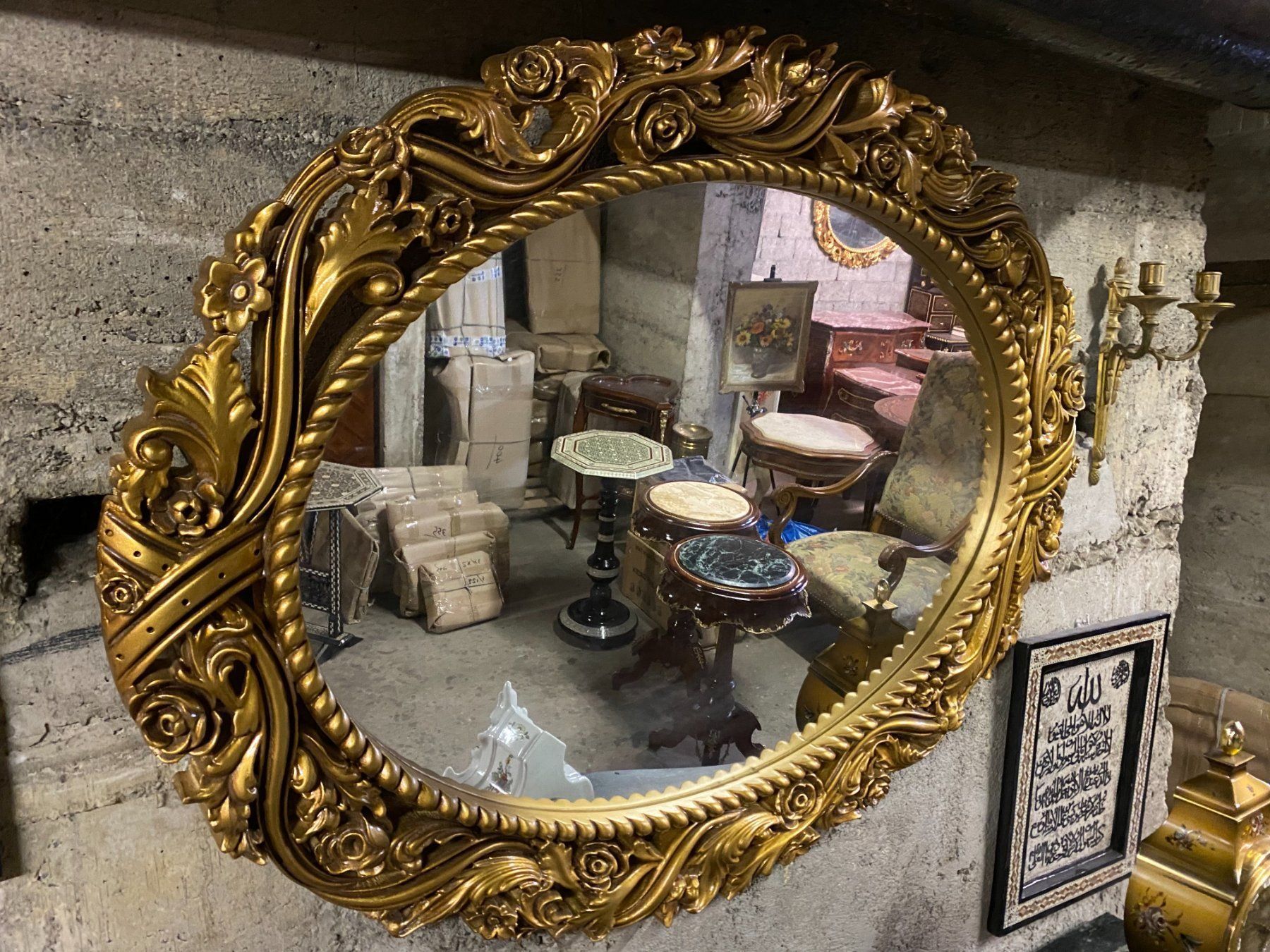Spiegel: Vente plusieurs magnifique miroirs doré, – Gebraucht aus geneve von louisart 5