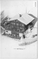 Gasthaus Strela-Alp Davos - Flugaufnahme Eggler