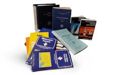 ⚓Sammlung div. Seekarten 🚢 und Schiffahrtsbücher, Retro ⛵️