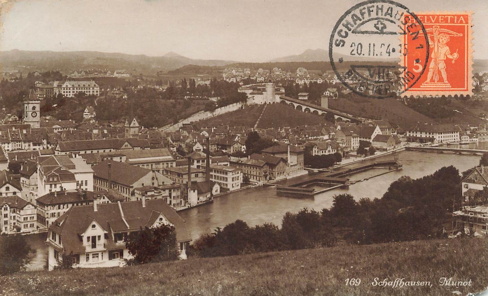 Cartes postales: Schaffhausen Munot – D'occasion à Biasca par Blenio71