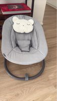 Baby Rocker Grey with Cute Bear Pillow