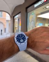 Swatch x AP Royal Oak Royal Pop Lan Ba Bioceramic Neu