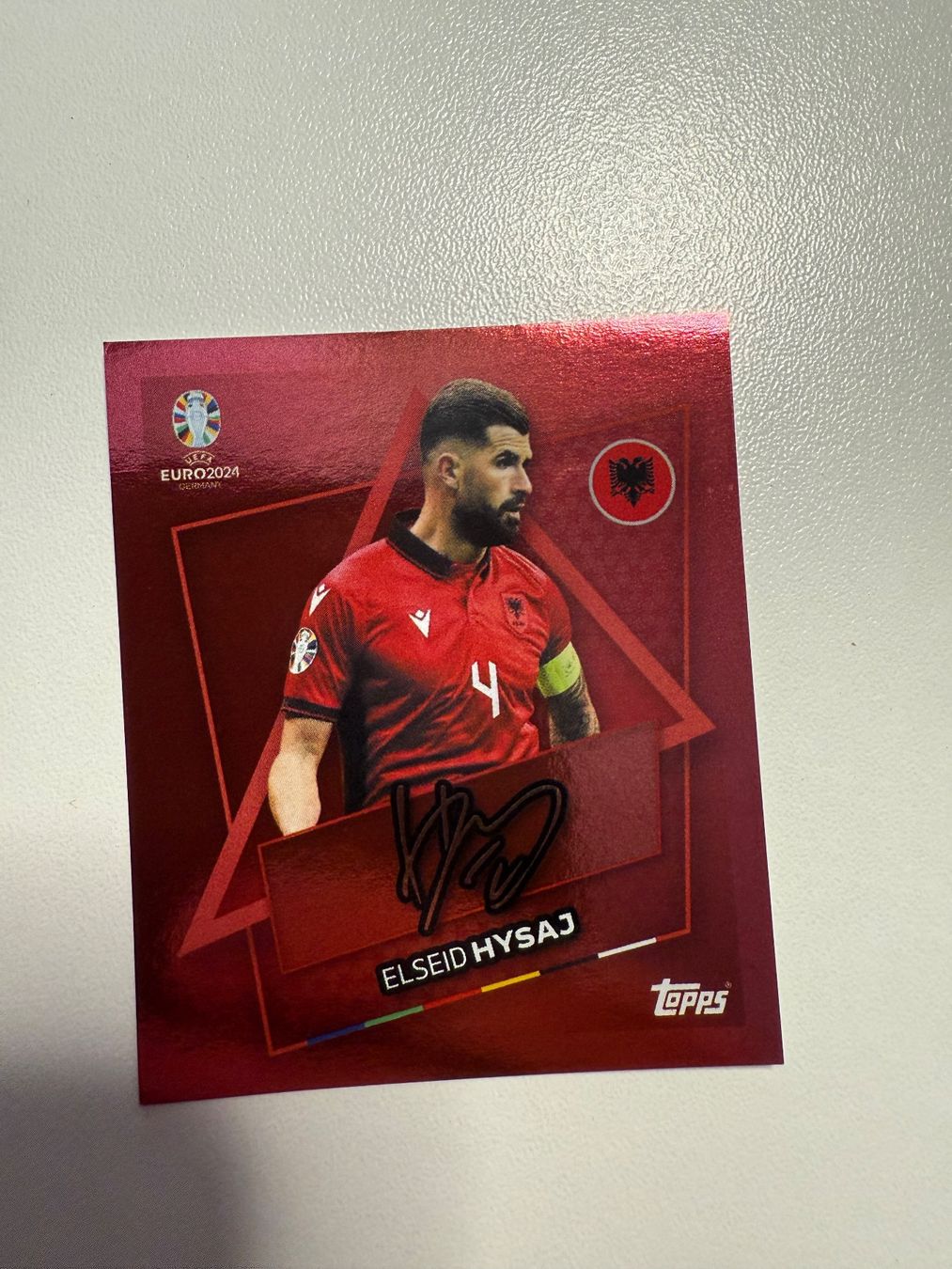 Topps Carte collezionabili: Topps Euro 2024 Alb Sp Elseid Hysaj – Usato da Arbon venduto da tlu_g68s
