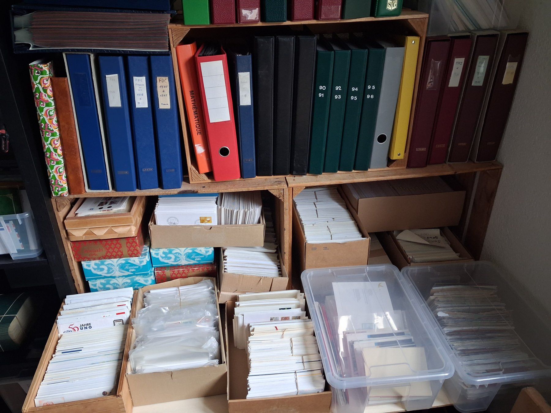 Tutti i francobolli: R6509  / Collection de lettres et de FDC 7 cartons à bananes – Usato da Ste-Croix venduto da MONT-TAGNAC 1