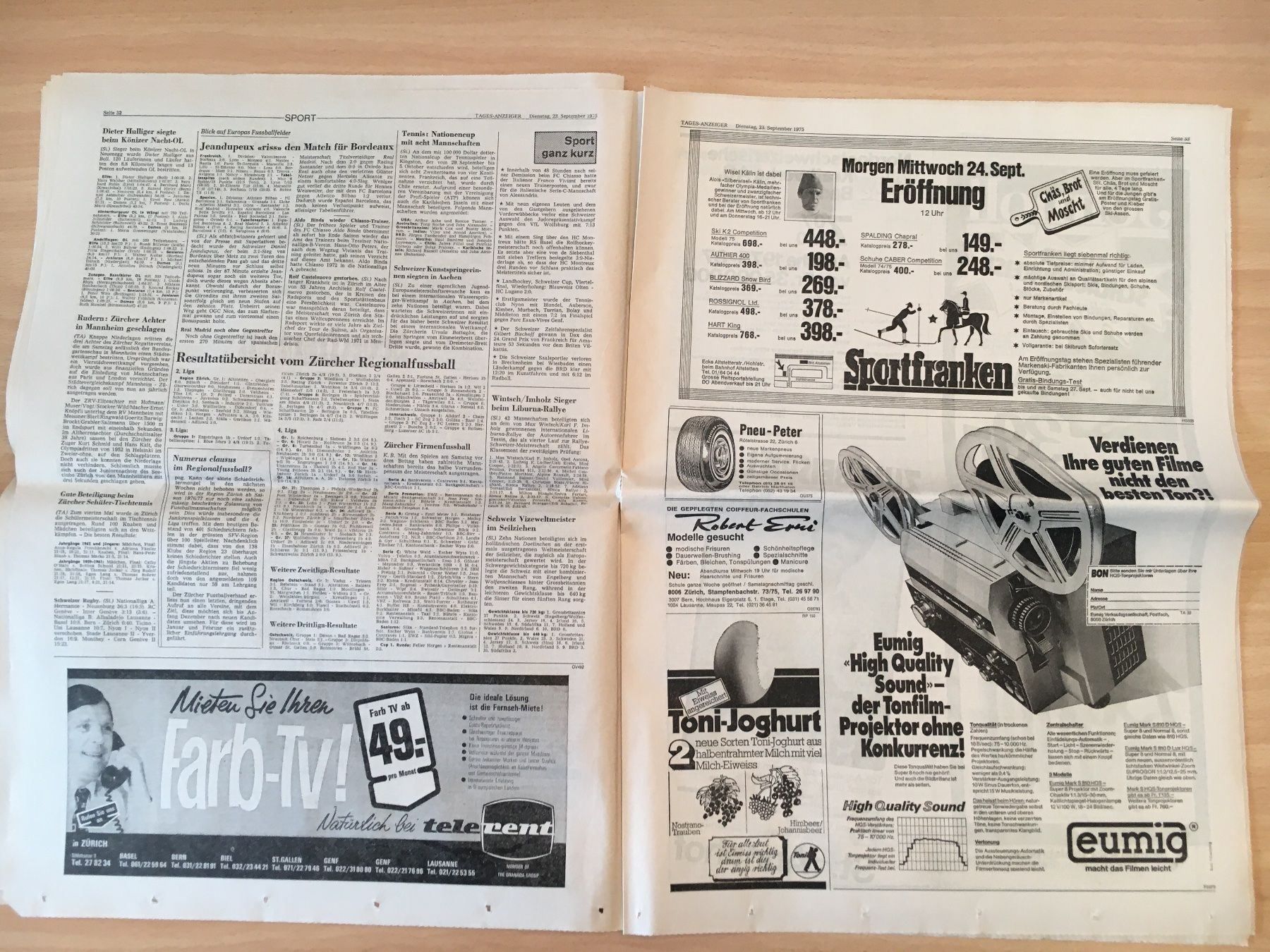 Zeitschriften & Magazine: Tagesanzeiger vom 23. September 1975 – Gebraucht aus Luzern von Jiggy_8898 7