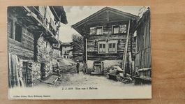 Une rue à Salvan um 1910