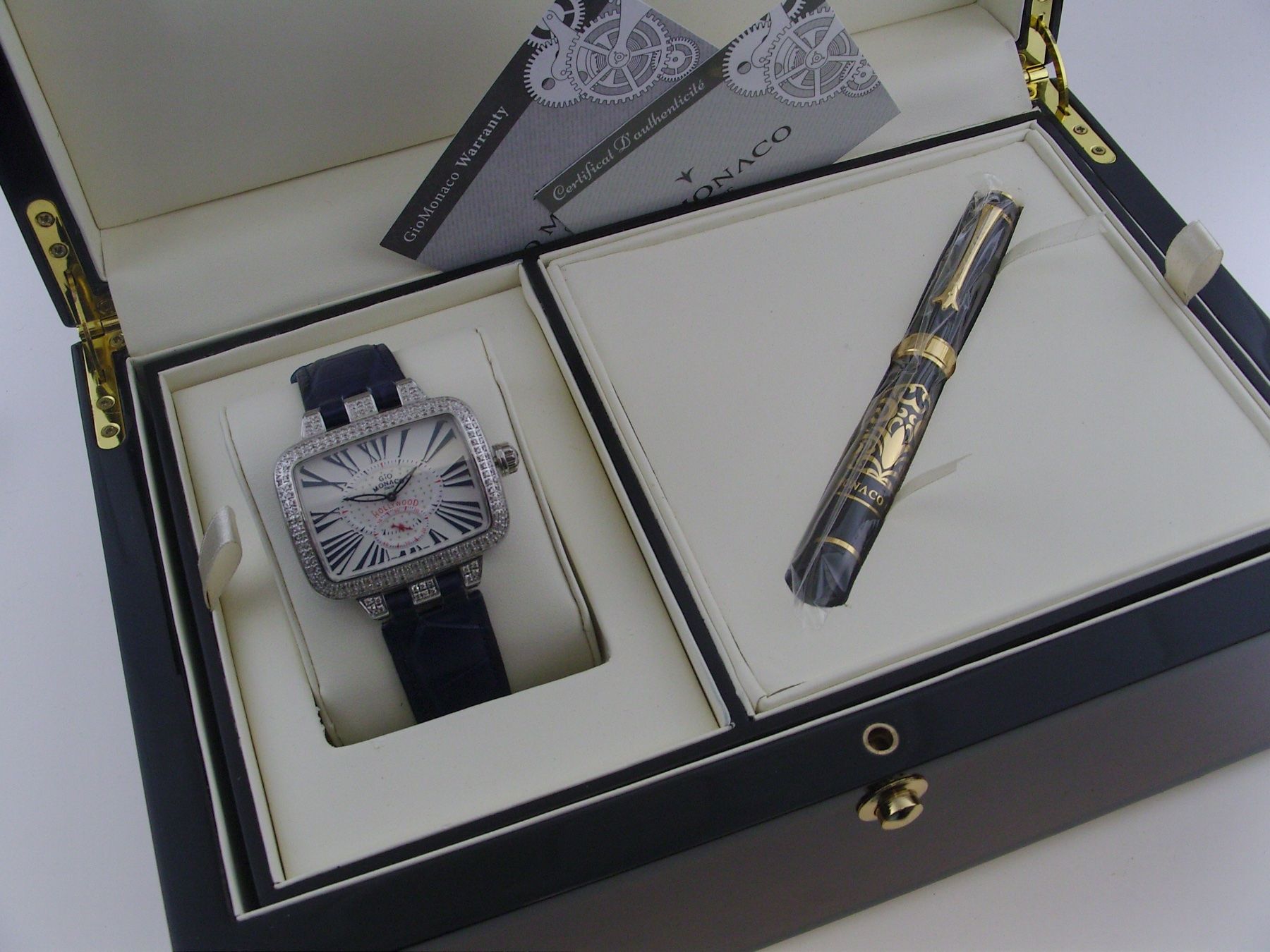 Zeno Orologi: Neue, ungetragene Gio Monaco Hollywood Diamonds – Nuovo e nell'imballaggio originale da Mels venduto da niezie2002 9