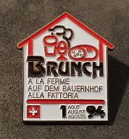 Y386 - Pin 1. August Bauernhof Brunch 1994