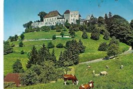 LENZBURG Schloss 1970; Marke General Henri Guisan 1874-1960