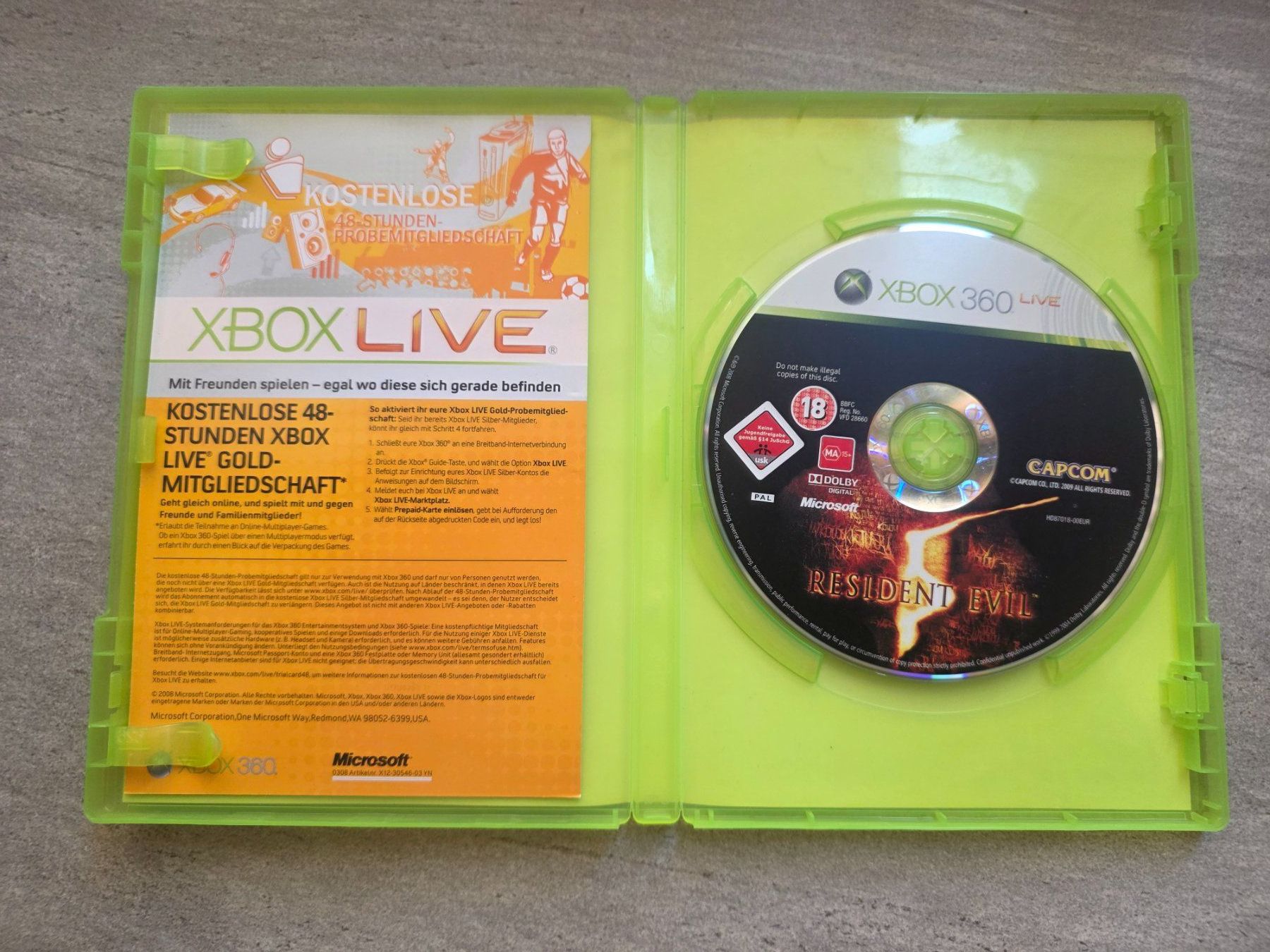 Microsoft Spiele: XBOX 360 Game Resident Evil 5 – Gebraucht aus Münchenbuchsee von RipiRip 1