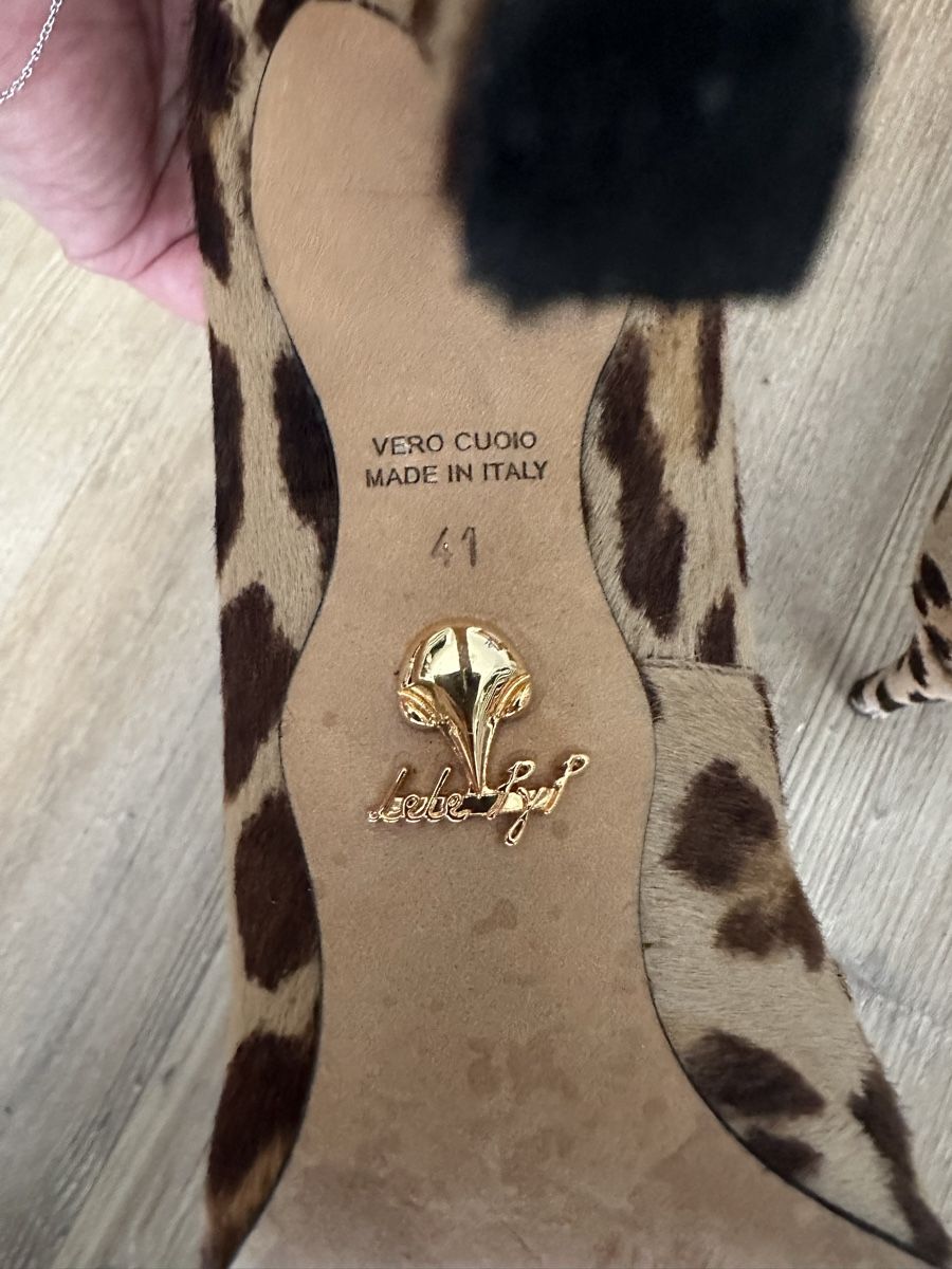 Damenschuhe: High Heels mit Leoparden Muster – Gebraucht aus Bassersdorf von cel_2n7l 4