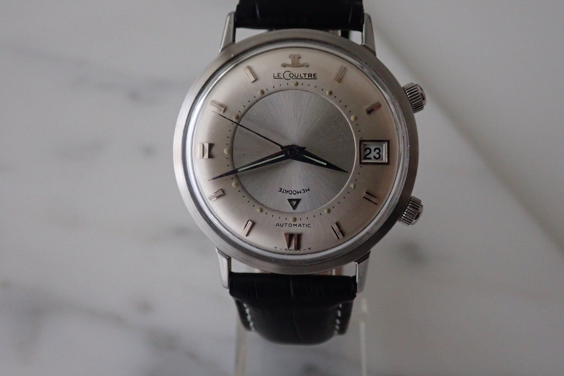 Jaeger-Lecoultre Montres: WINTAGE!! LE COTRE MEMODATE HAMMERAUTOMATIC – D'occasion à Wohlen AG par kingwatcheshere 2