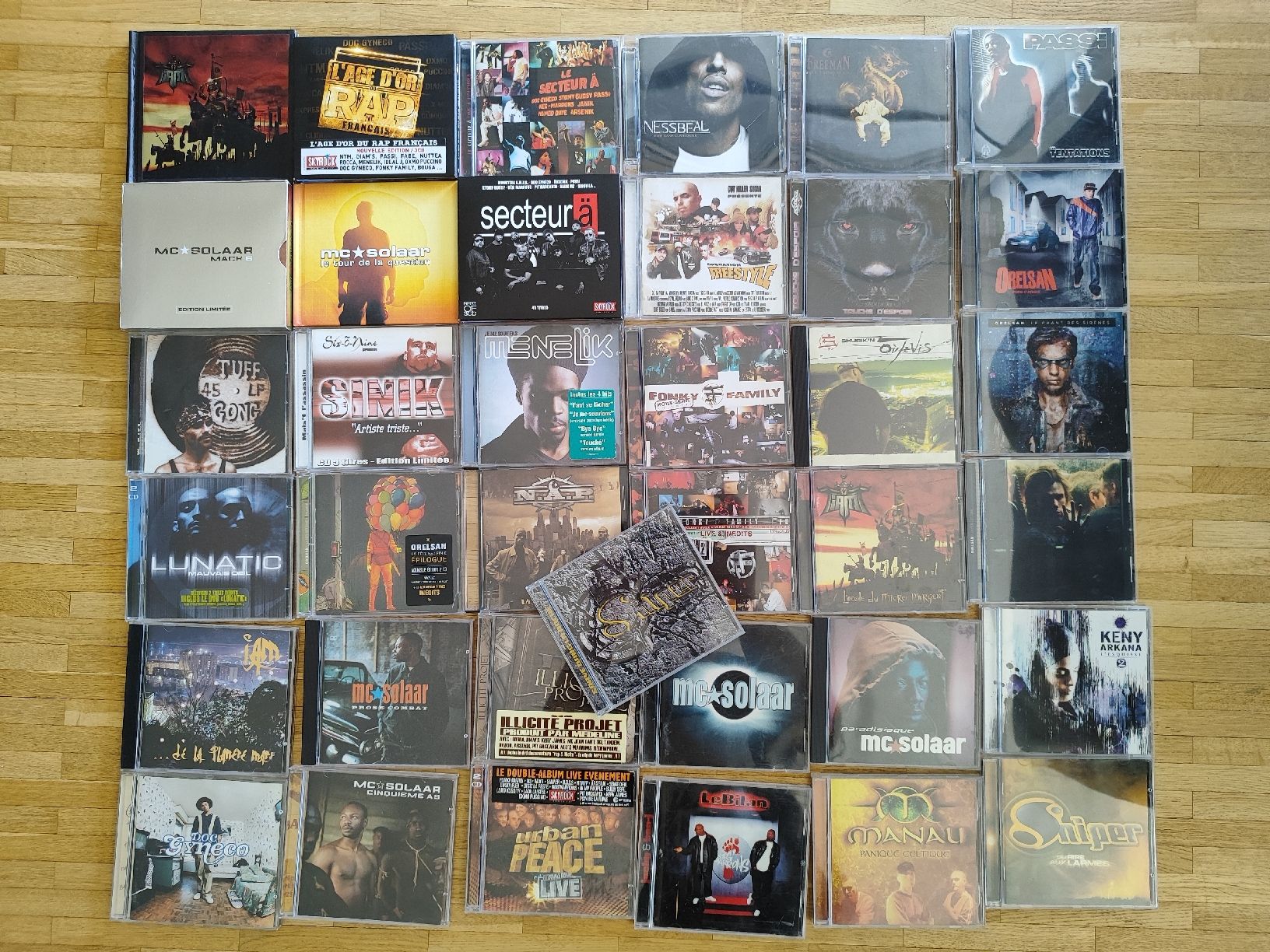 CDs: Lot de 38 CD'S de rap français  – Gebraucht aus Ursy von Sebastien-85 1