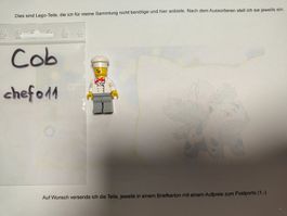 Legofigur chef011 /C06