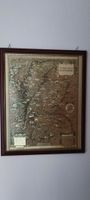 Bild auf Goldfolie "Pictorial Plan of Scotland"