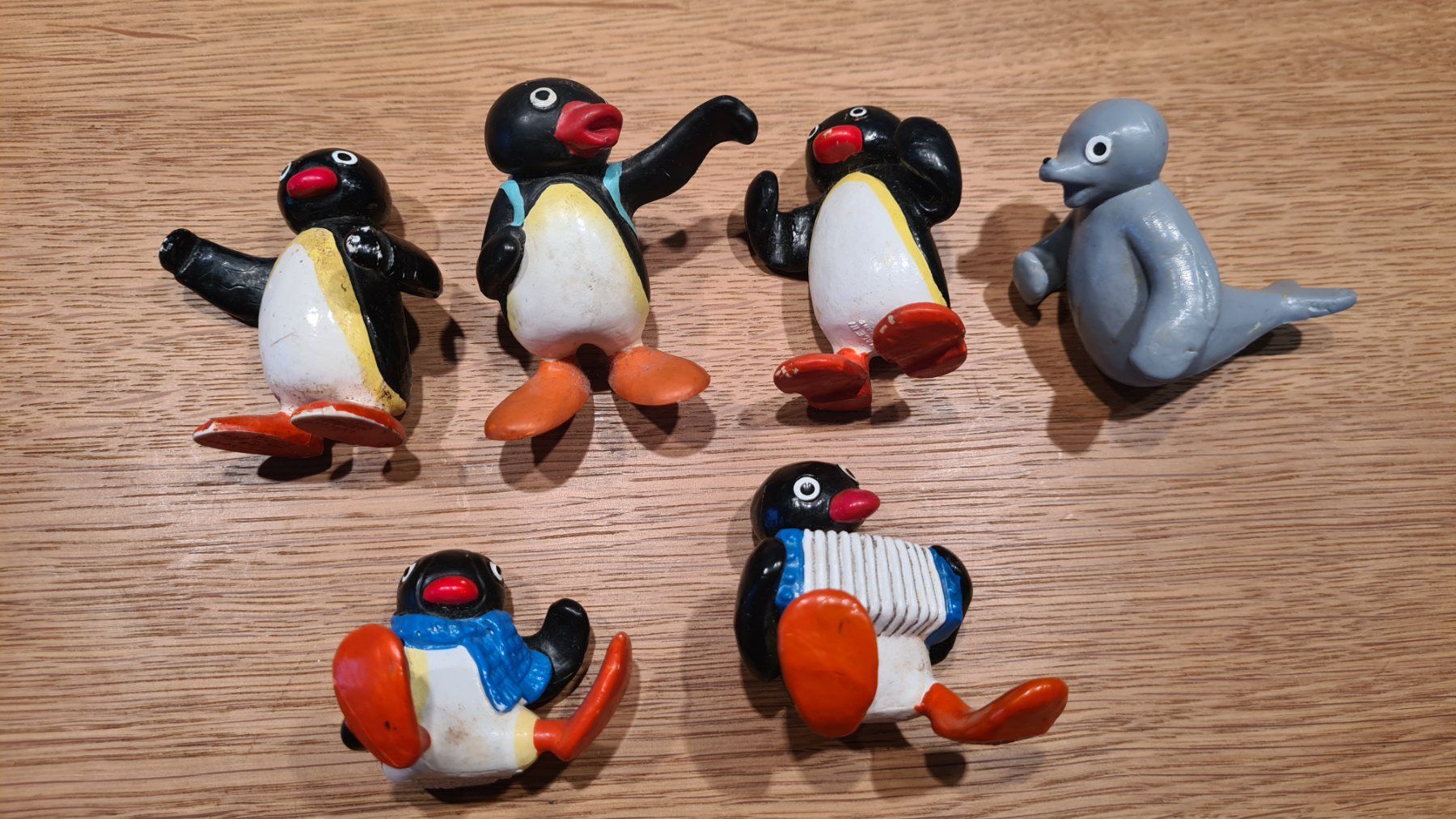 Bullyland Statuette: Vintage PINGU Figuren Bully / Editoy - Germany 1990 – Usato da Winterthur venduto da stufaphi 2