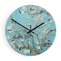 Wanduhr aus Glas - van Gogh  Ø 30cm (neu, UVP 64.90 Fr.)