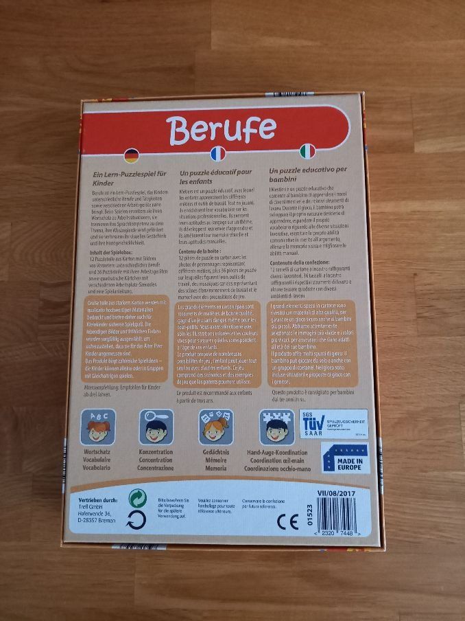 Spiele: Berufe erraten – Gebraucht aus Ziegelbrücke von Mysecret 1