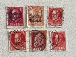 SALE ! Lot Bayern Briefmarken ab 1 CHF (Gratis-Versand)