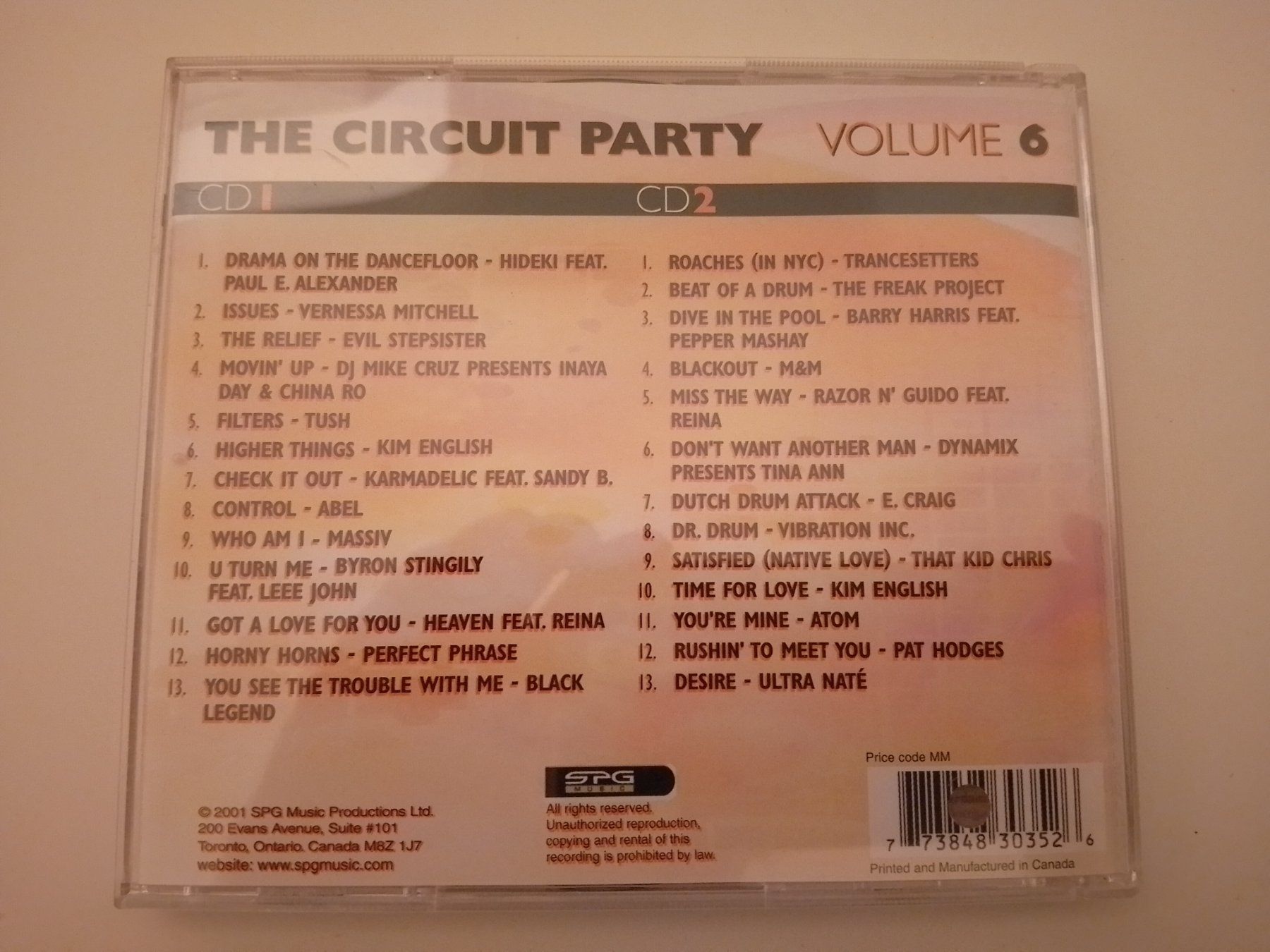 CD: CD The circuit party vol. 8 - 2003 double CD mix – Usato da Echandens venduto da Gamora32 3