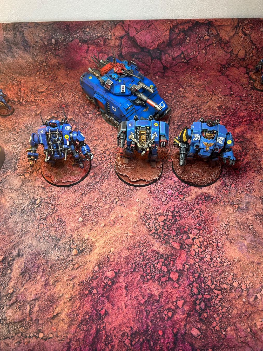 Kit di modellismo & Modellini statici: Warhammer 40k Space Marines Ultramarines - Armée Peinte! – Usato da Mont-Soleil venduto da loi_k58f 1