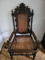 [Brocante] Fauteuil d'apparat style Néo-Renaissance XVIIe