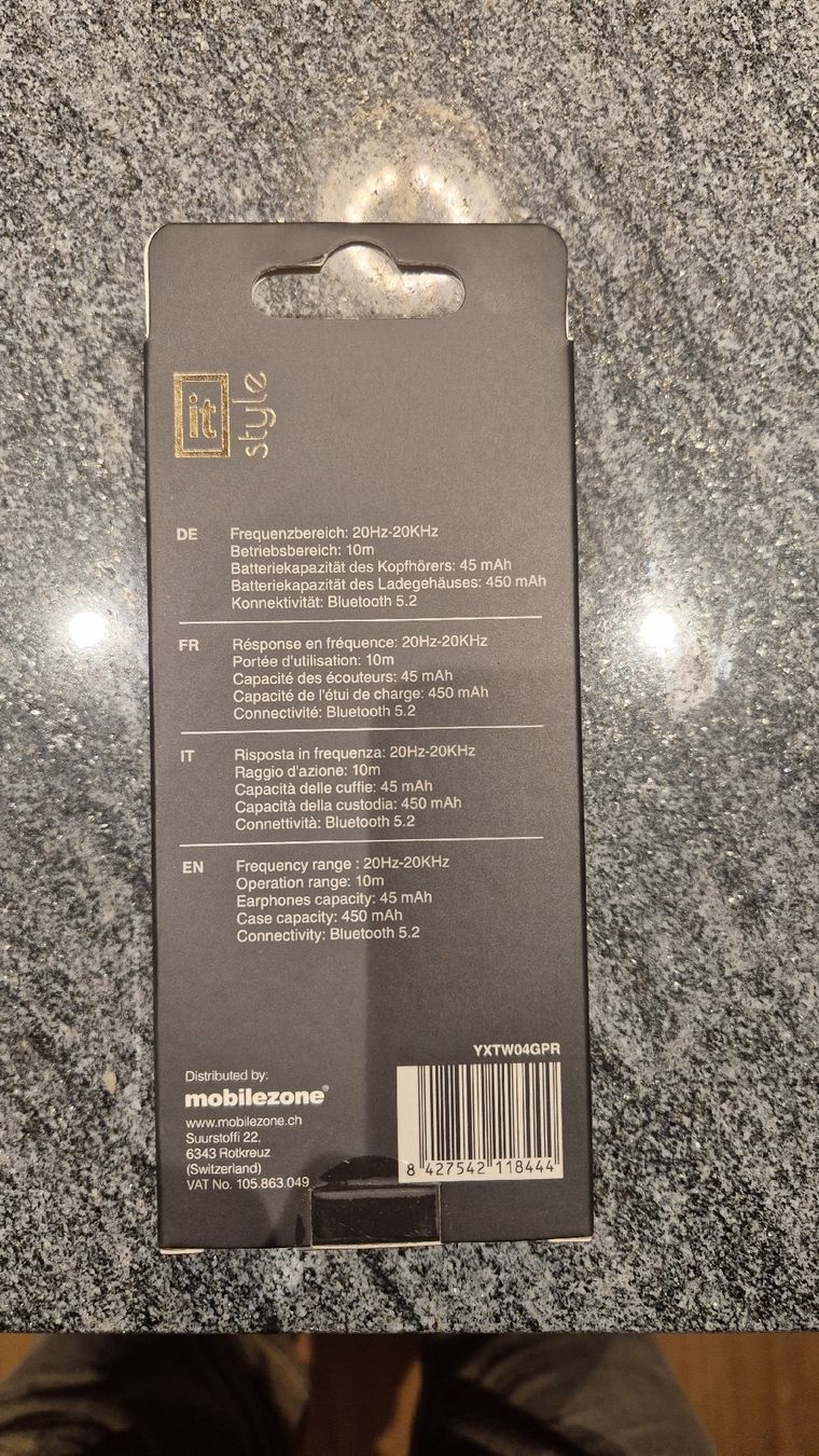 Cuffie: True Wireless Earphones neu – Nuovo e nell'imballaggio originale da Bern venduto da Gudigamer 2