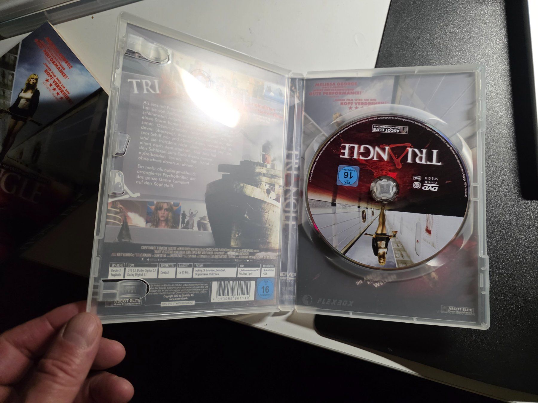 Tutti i DVDs: DVD - Triangle - Die Angst kommt in Wellen – Usato da Walterswil BE venduto da Lonitti 4
