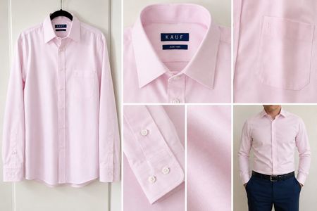 Chemise Kauf Homme – Neuve – Taille 38 - Rose clair