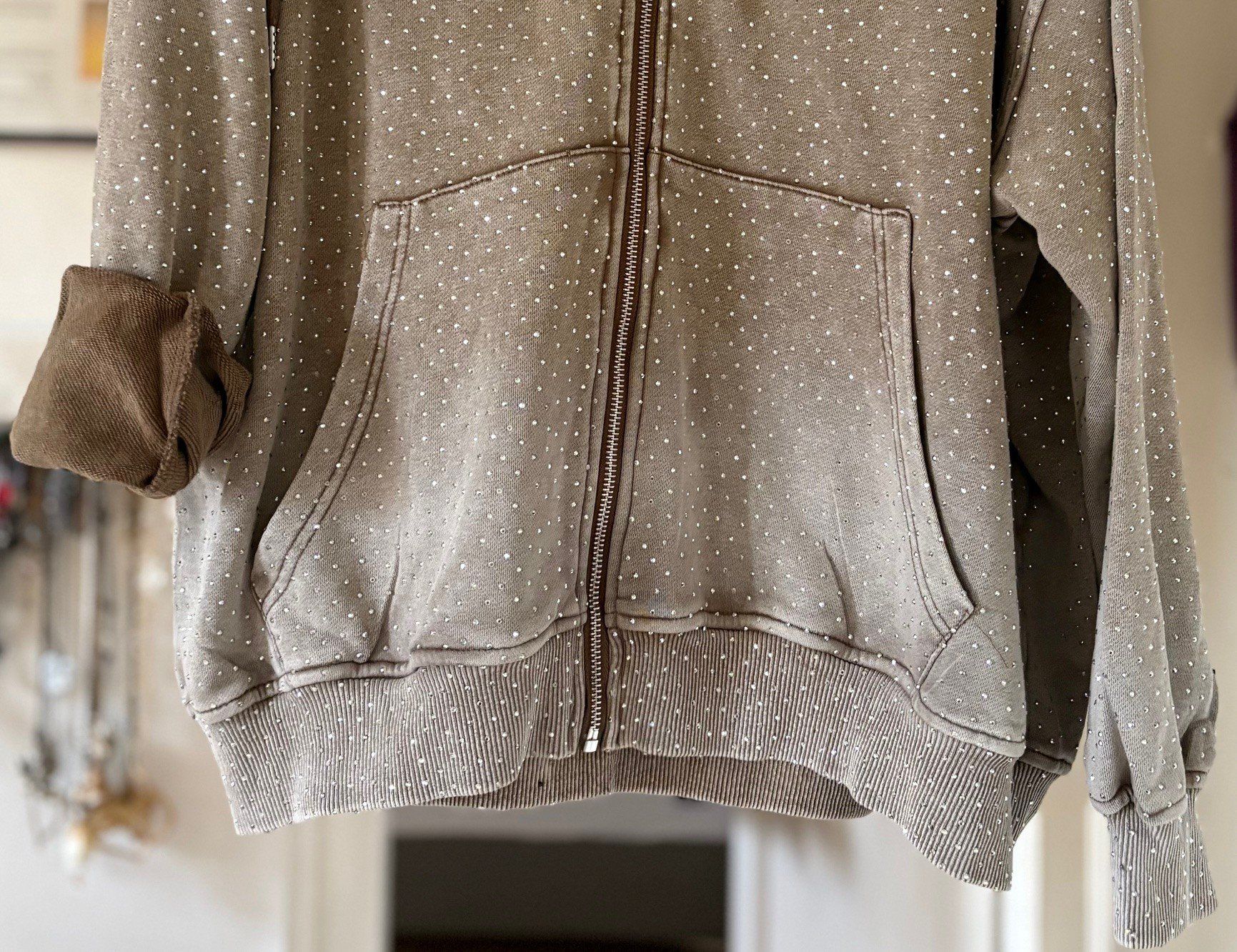 Pulls & Sweat-shirts: SWEAT-HOODIE MIXT COTON AVEC MICROSTRASS! M – Neuf avec emballage d'origine à Locarno par NicoNion 2