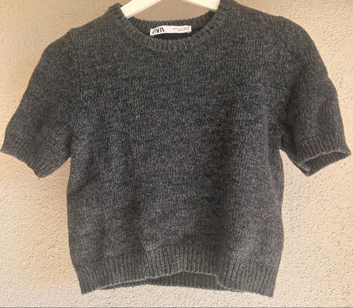 Zara Maglioni & Felpe: Kurzarm Strickpullover – Usato da Toffen venduto da dis_9tlf