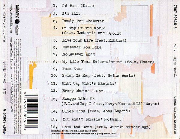 CD: CD T.I. - Paper trail (2008) – Usato da Möriken AG venduto da mineralia 1