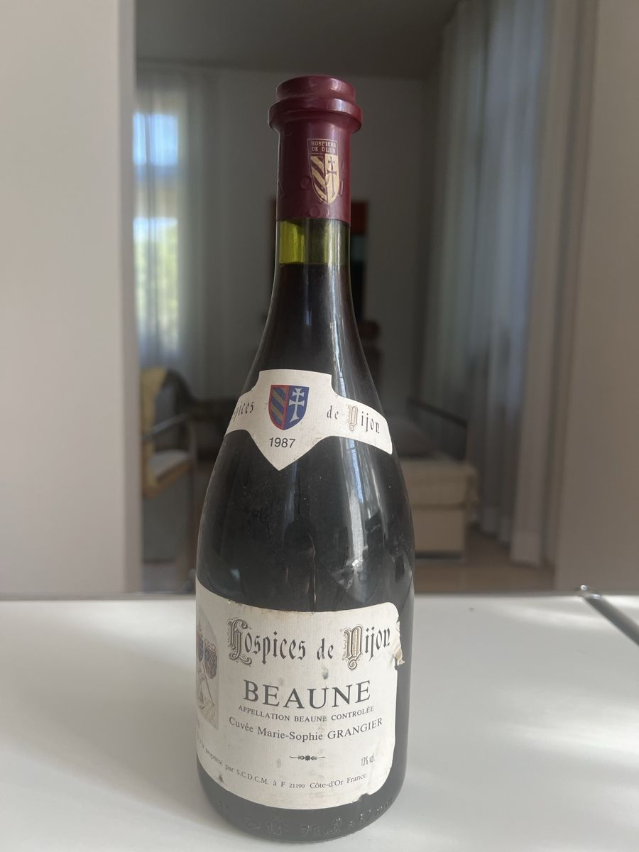 Wein: BEAUNE Hospices de Dijon, 1987 – Gebraucht aus Sursee von Heini0001