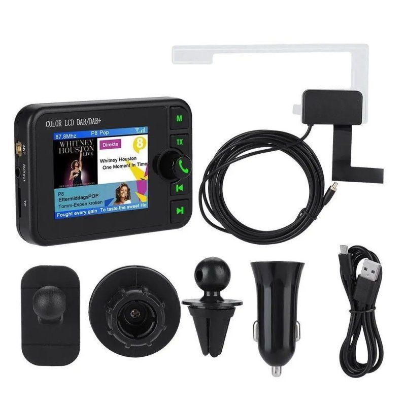 Radios: Universal DAB+ Adapter 2,4" LCD Bluetooth FM AUX – Neuf avec emballage d'origine à Malans GR par BUYBEST-Schweiz 6