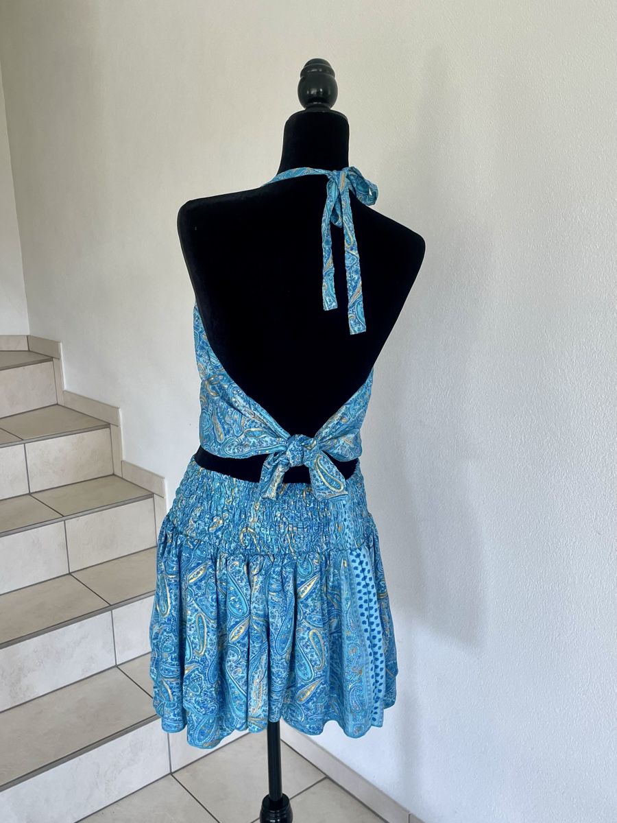 Lotti di vestiti: Paisley Two Piece Set Bohemian Sz S – Usato da Richterswil venduto da Prangins9