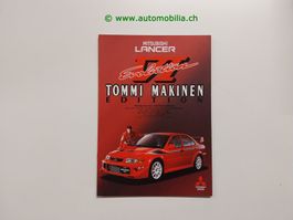 Mitsubishi Lancer Evo VI Tommi Mäkinen Prospekt englisch