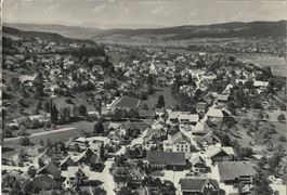 Gontenschwil AG Flugaufnahme Nr.1084 ,  1970