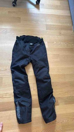 Motorradhose schwarz Textil gebraucht