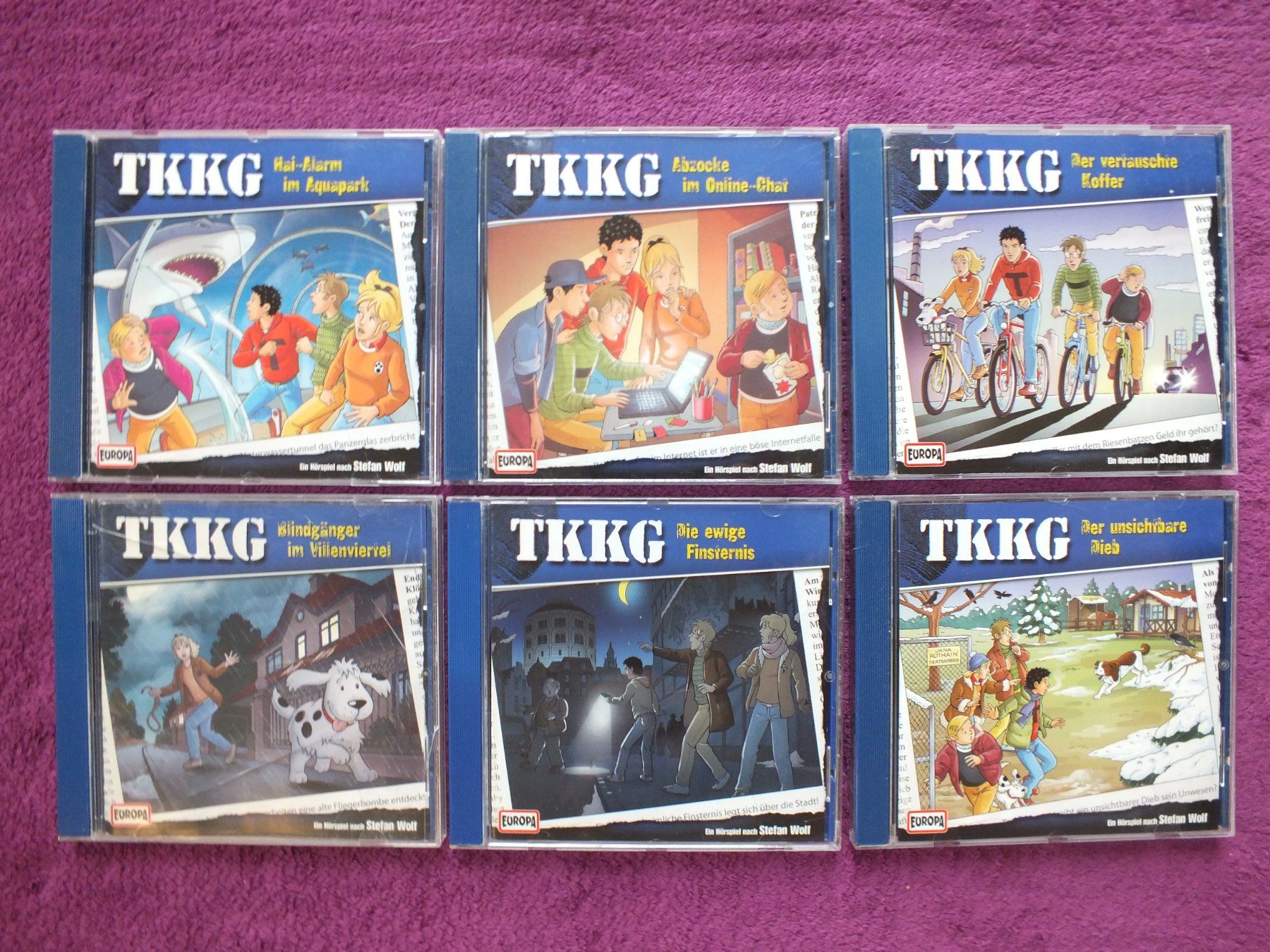 CD: 6 - TKKG - Hörspiel - CD´s – Usato da Müllheim Dorf venduto da Seeeule01