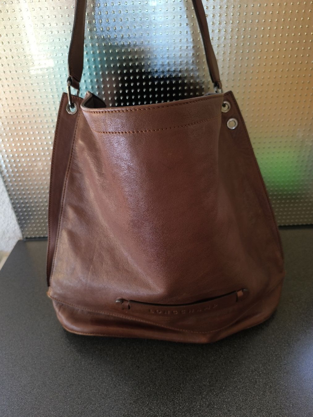 Longchamp Sacs femmes: Longchamp 3D Ledertasche braun – D'occasion à Schaffhausen par gab_v5qf 1